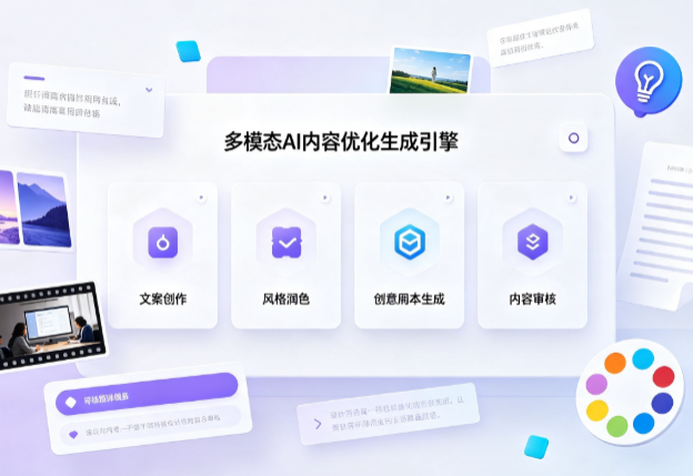 九江AI智能内容优化创新 多模态生成技术丰富数字内容创作生态